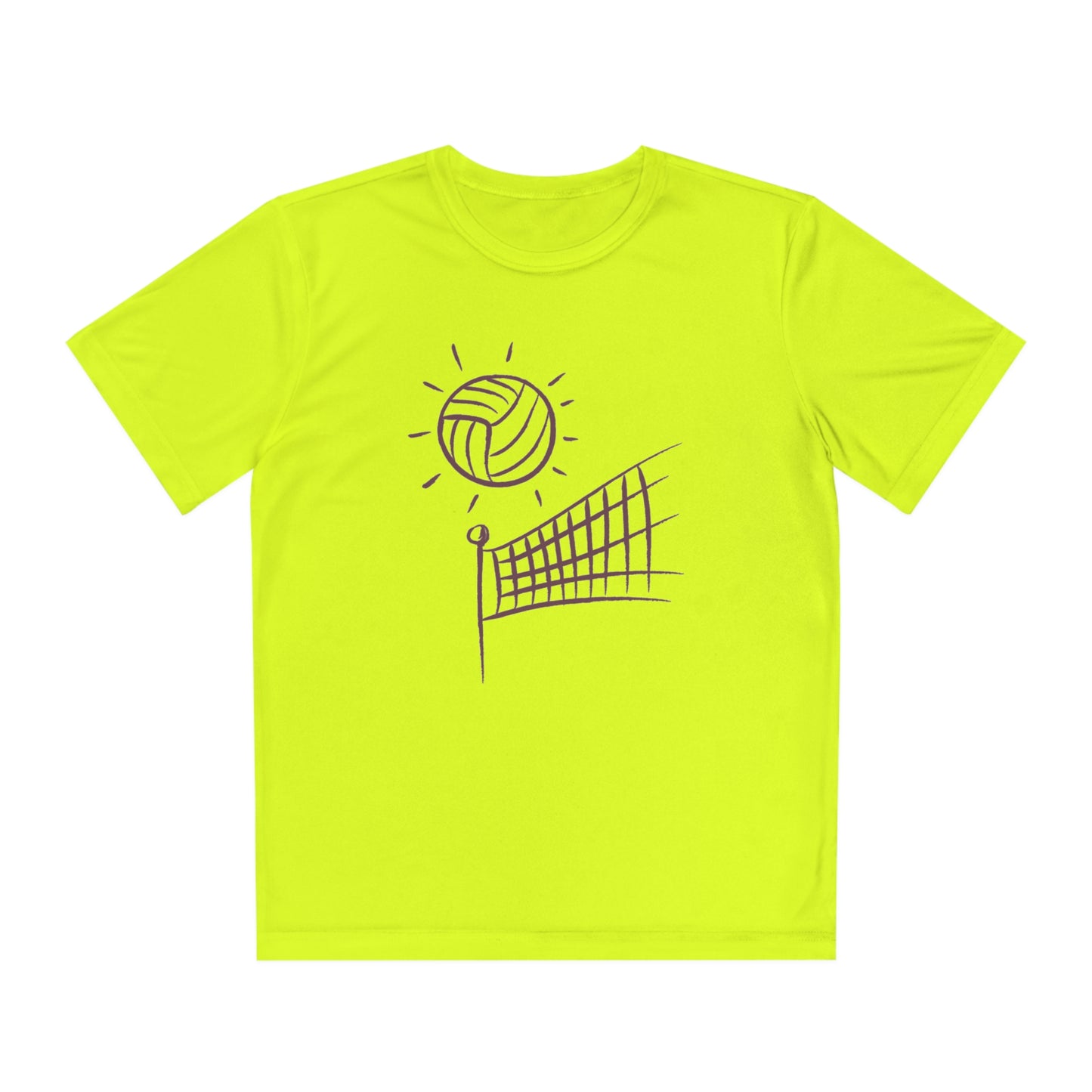 Youth Competitor Tee #1: Volleyball