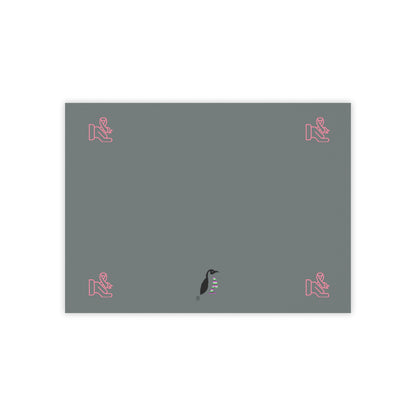 Post-it® Note Pads: Fight Cancer Dark Grey