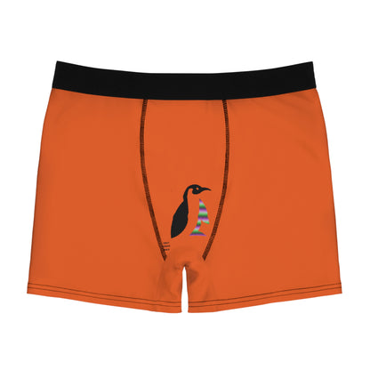 Men's Boxer Briefs: Dragons Orange