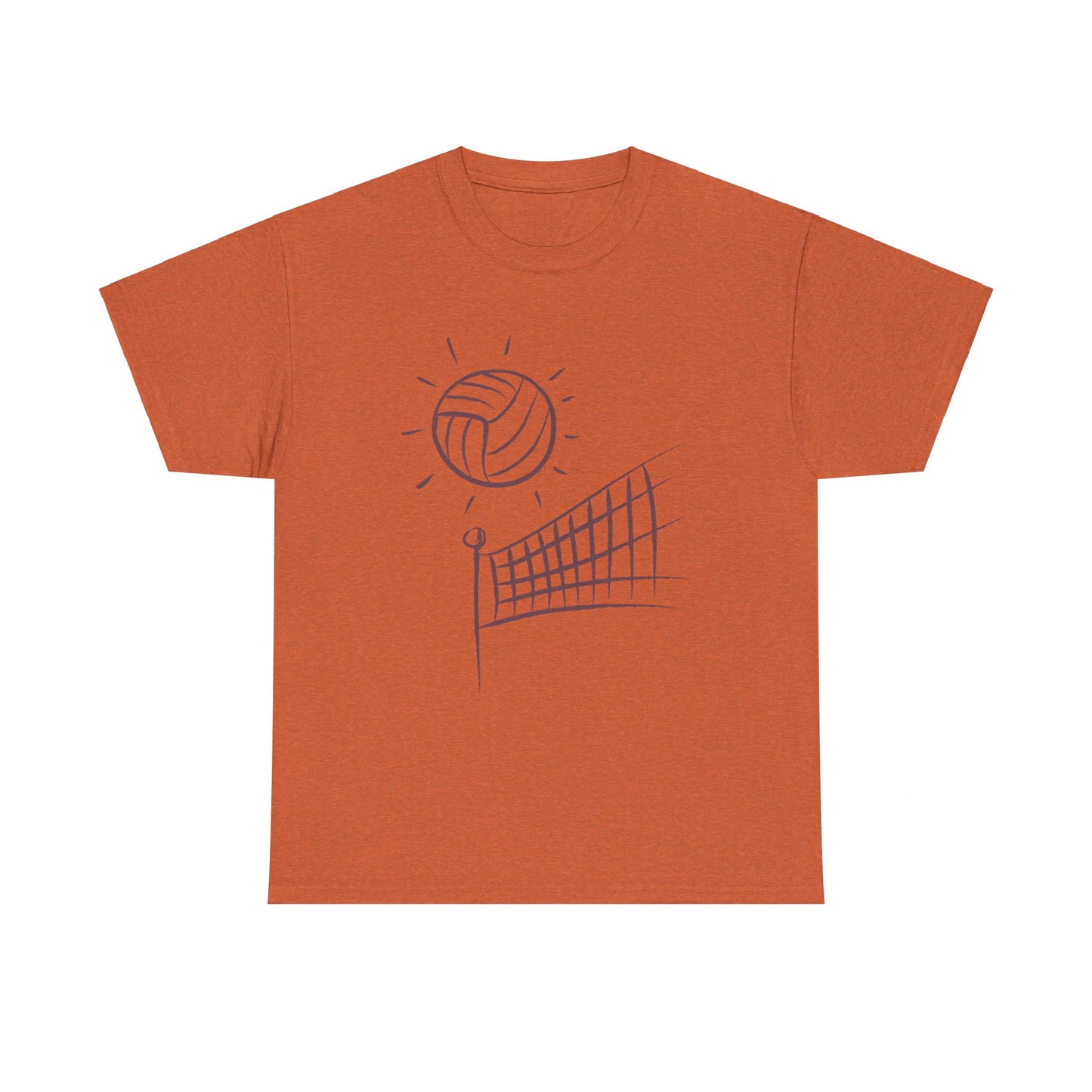 Heavy Cotton Tee: Volleyball #1