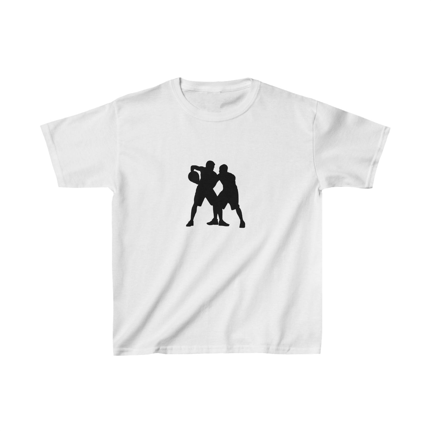 Kids Heavy Cotton™ Tee: Basketball