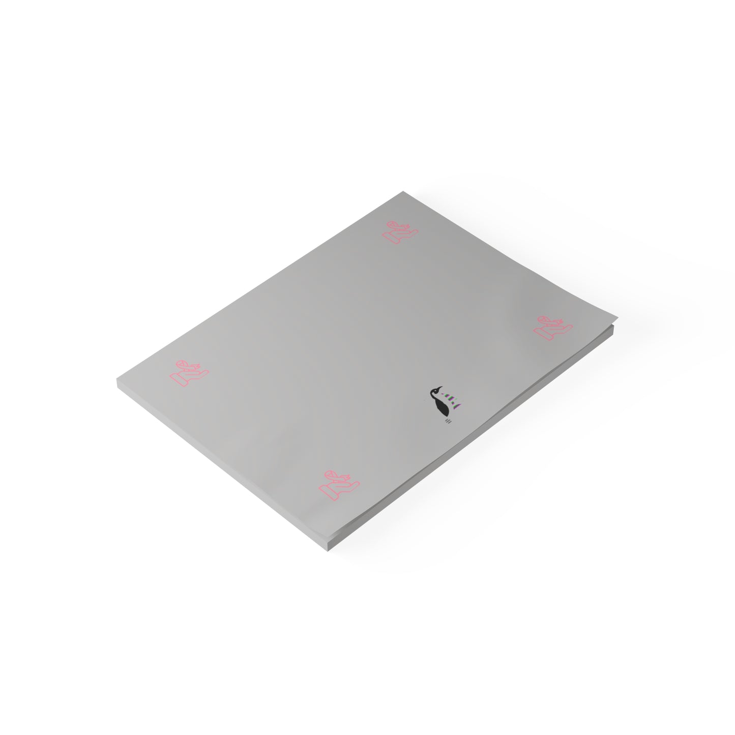 Post-it® Note Pads: Fight Cancer Lite Grey