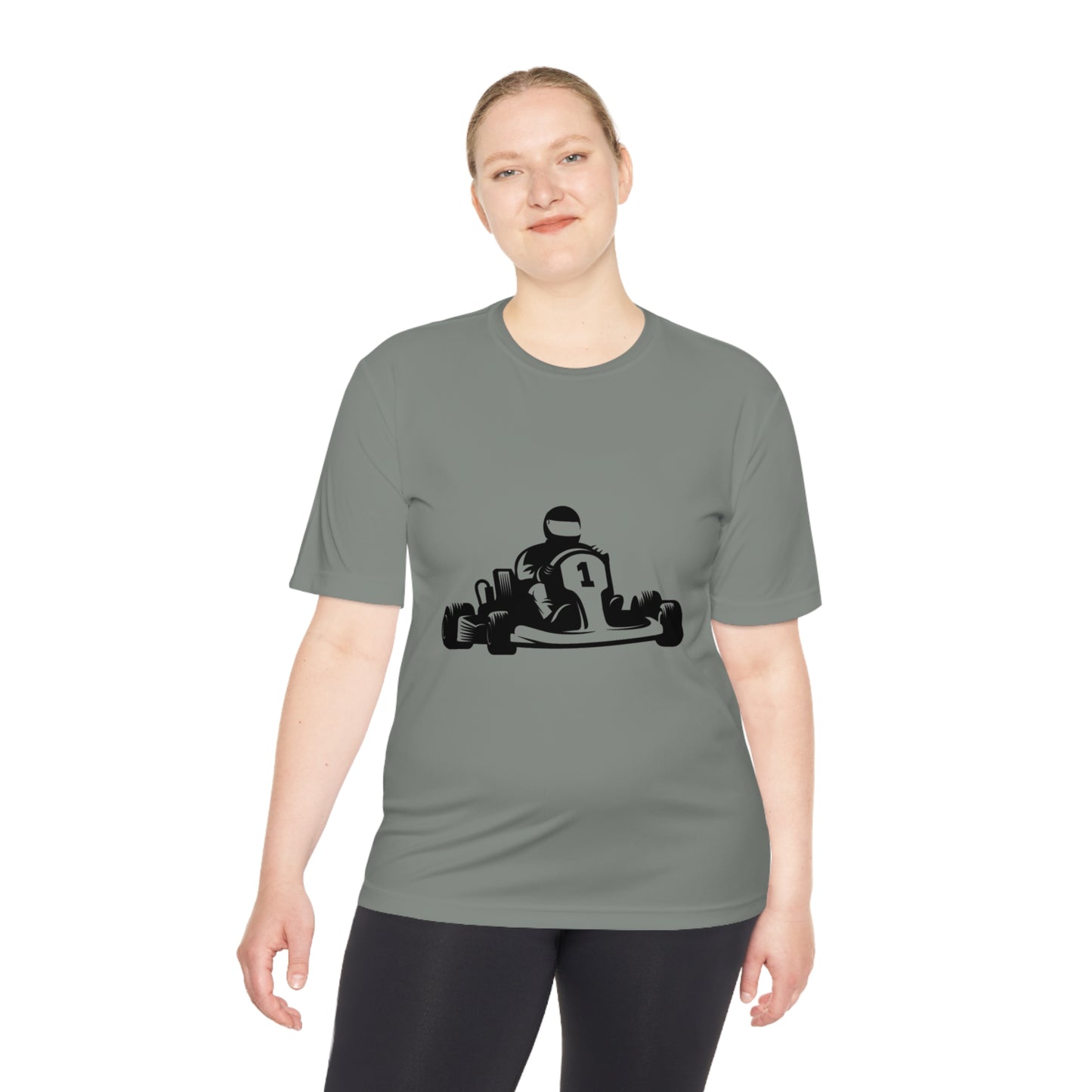 Moisture Wicking Tee: Racing #2