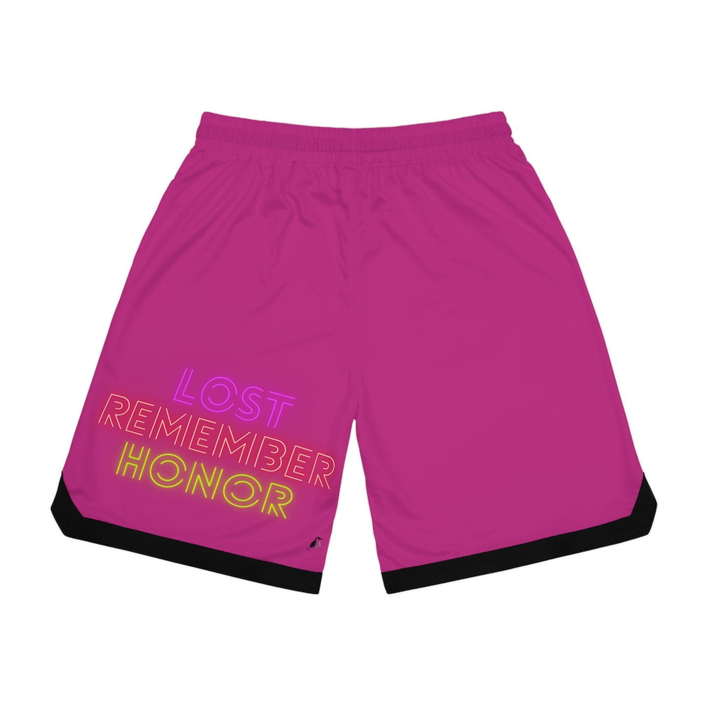 Basketball Rib Shorts: Weightlifting Pink