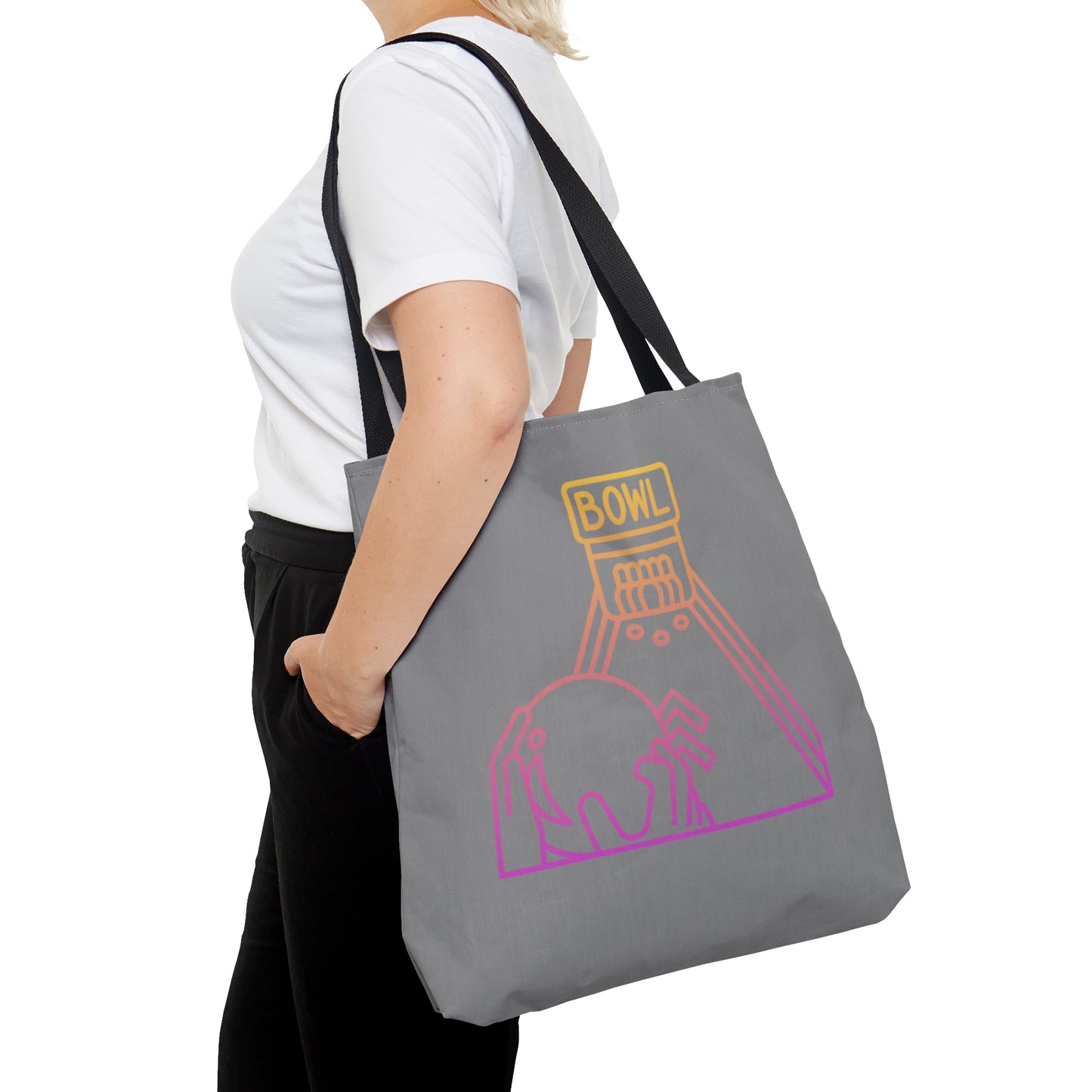 Tote Bag: Bowling Grey