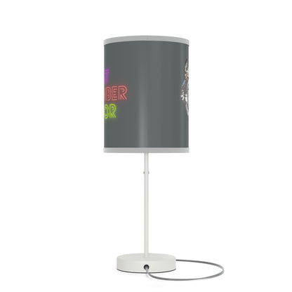 Lamp on a Stand, US|CA plug: Wolves Dark Grey