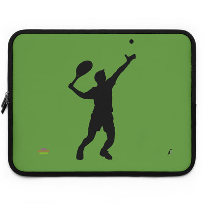 Laptop Sleeve: Tennis Green