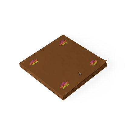 Post-it® Note Pads: Lost Remember Honor Brown