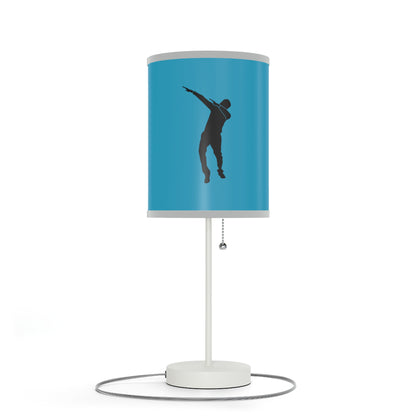 Lamp on a Stand, US|CA plug: Dance Turquoise