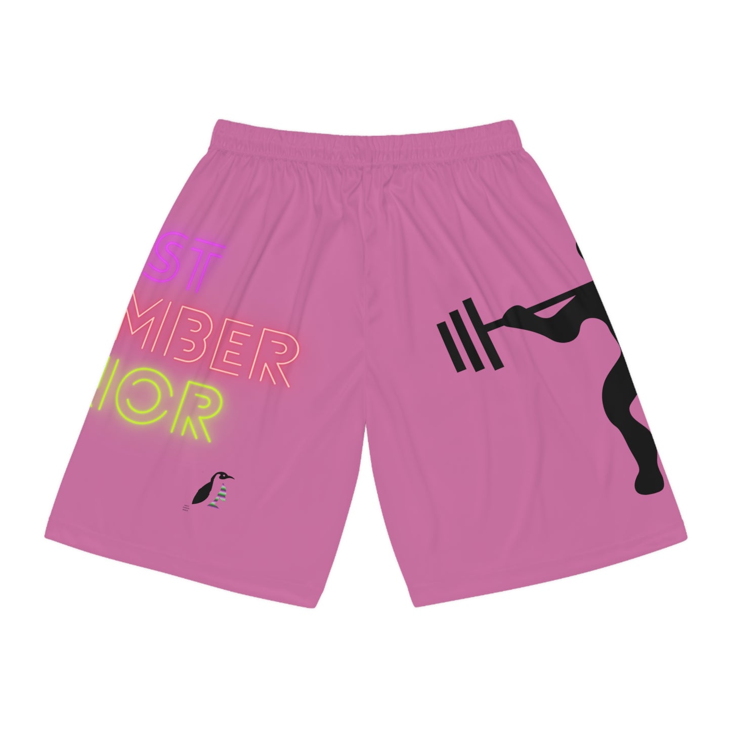 Basketball Shorts: Weightlifting Lite Pink