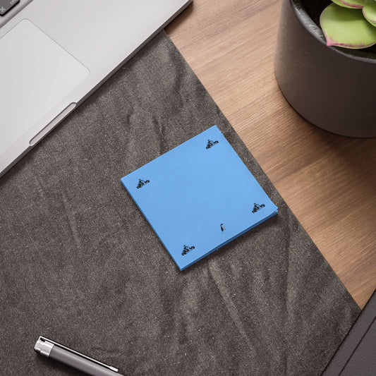 Post-it® Note Pads: Racing Lite Blue