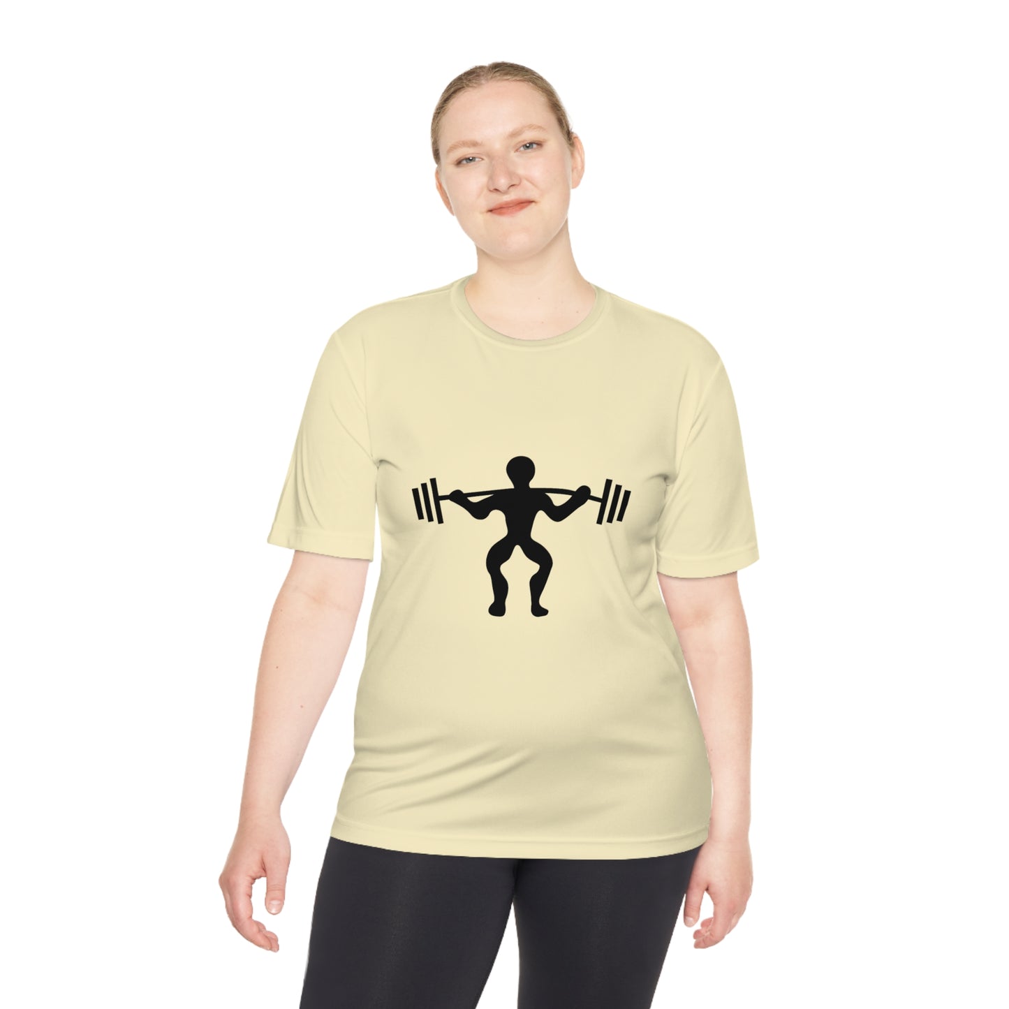 Moisture Wicking Tee: Weightlifting #2