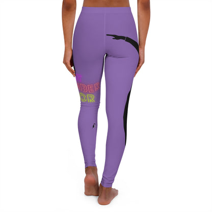 Women's Spandex Leggings: Dance Lite Purple