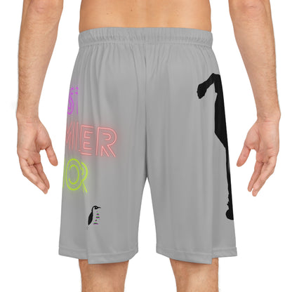 Basketball Shorts: Skateboarding Lite Grey