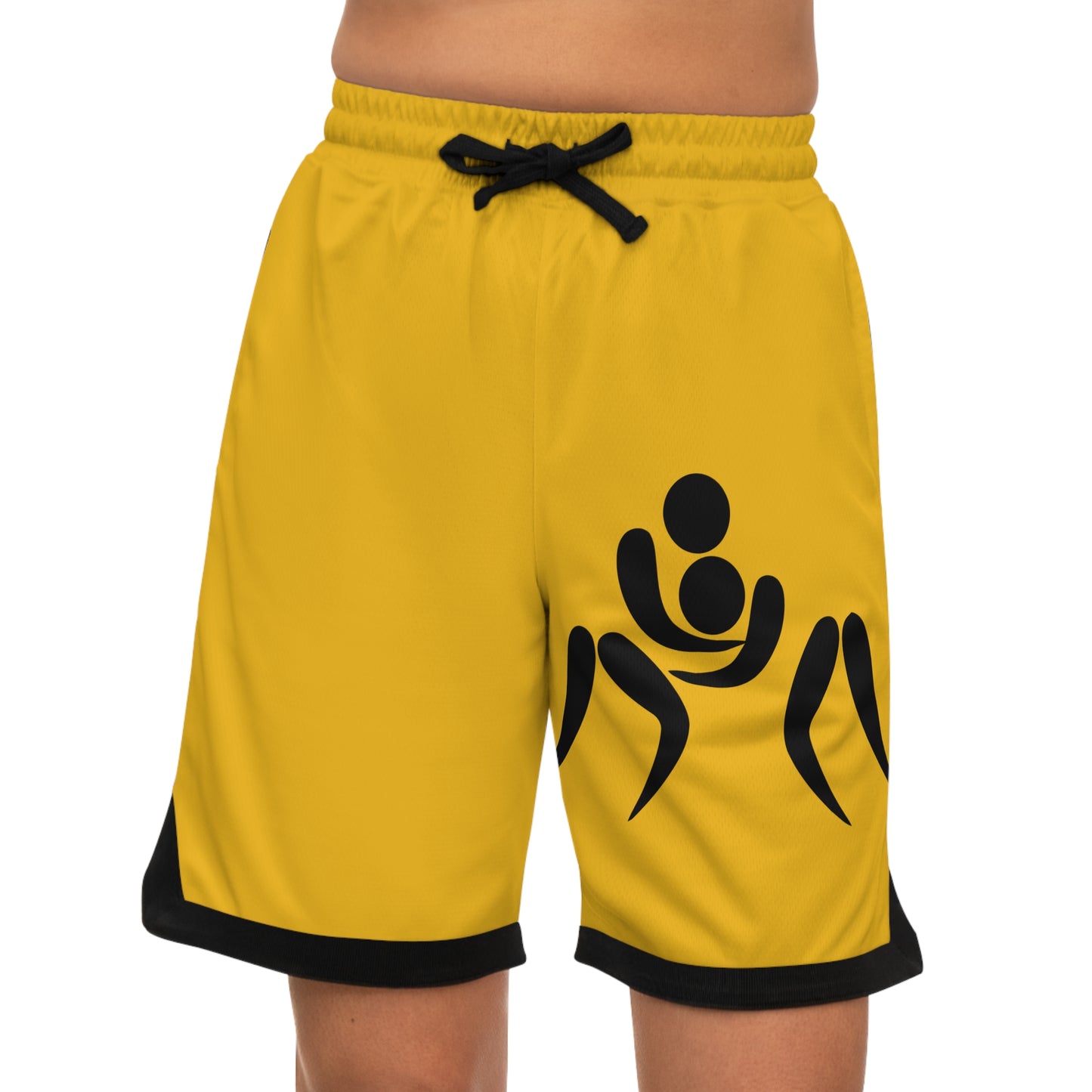 Basketball Rib Shorts: Wrestling Yellow