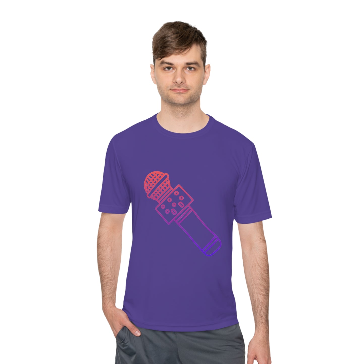 Moisture Wicking Tee: Music #3