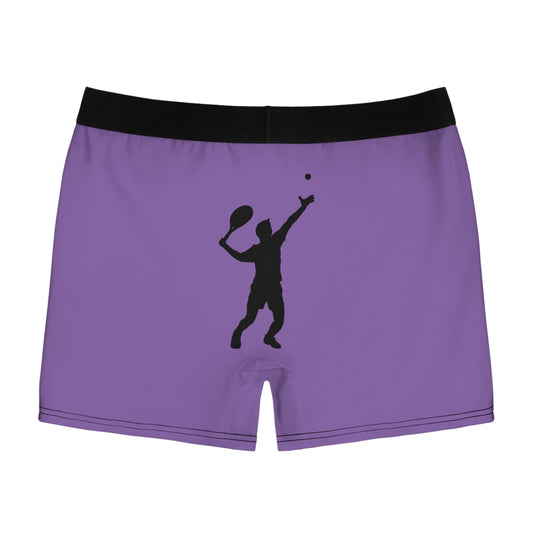 Men's Boxer Briefs: Tennis Lite Purple