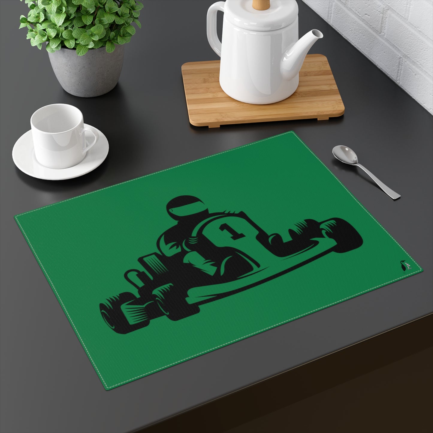 Placemat, 1pc: Racing Dark Green