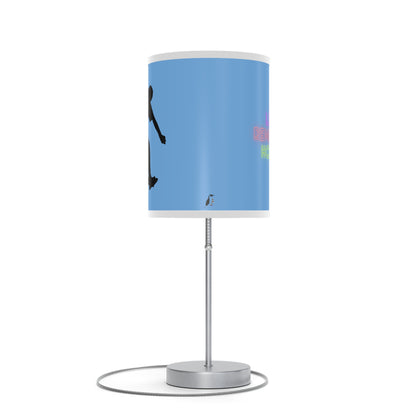 Lamp on a Stand, US|CA plug: Skateboarding Lite Blue