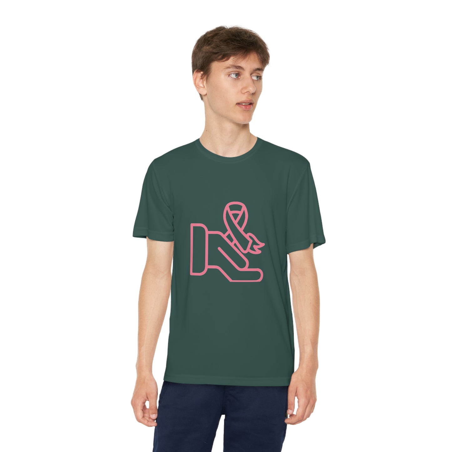 Youth Competitor Tee #1: Fight Cancer