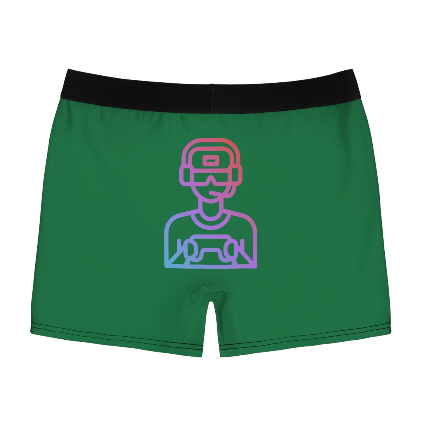 Men's Boxer Briefs: Gaming Dark Green