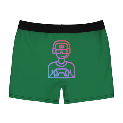 Men's Boxer Briefs: Gaming Dark Green