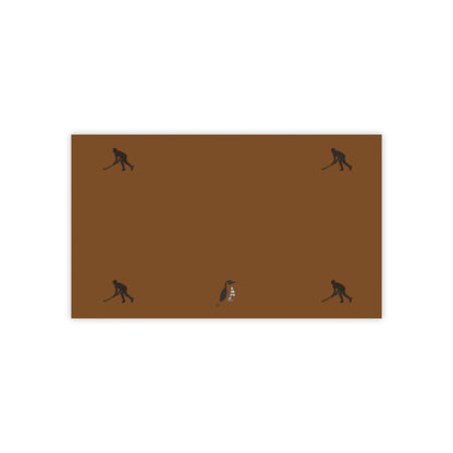 Post-it® Note Pads: Hockey Brown