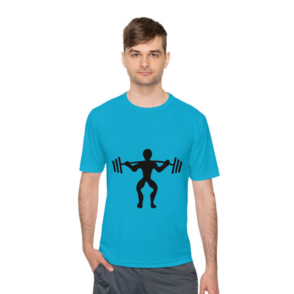 Moisture Wicking Tee: Weightlifting #2