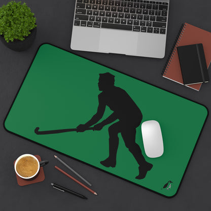 Desk Mat: Hockey Dark Green