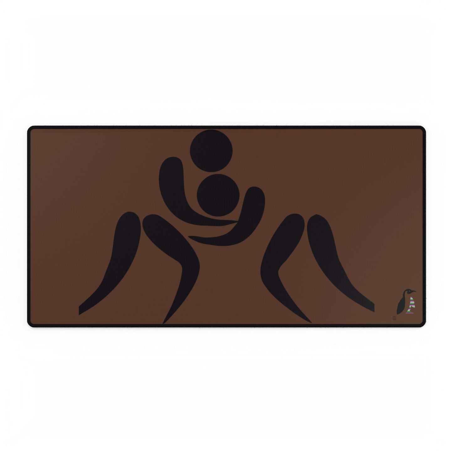 Desk Mats: Wrestling Brown