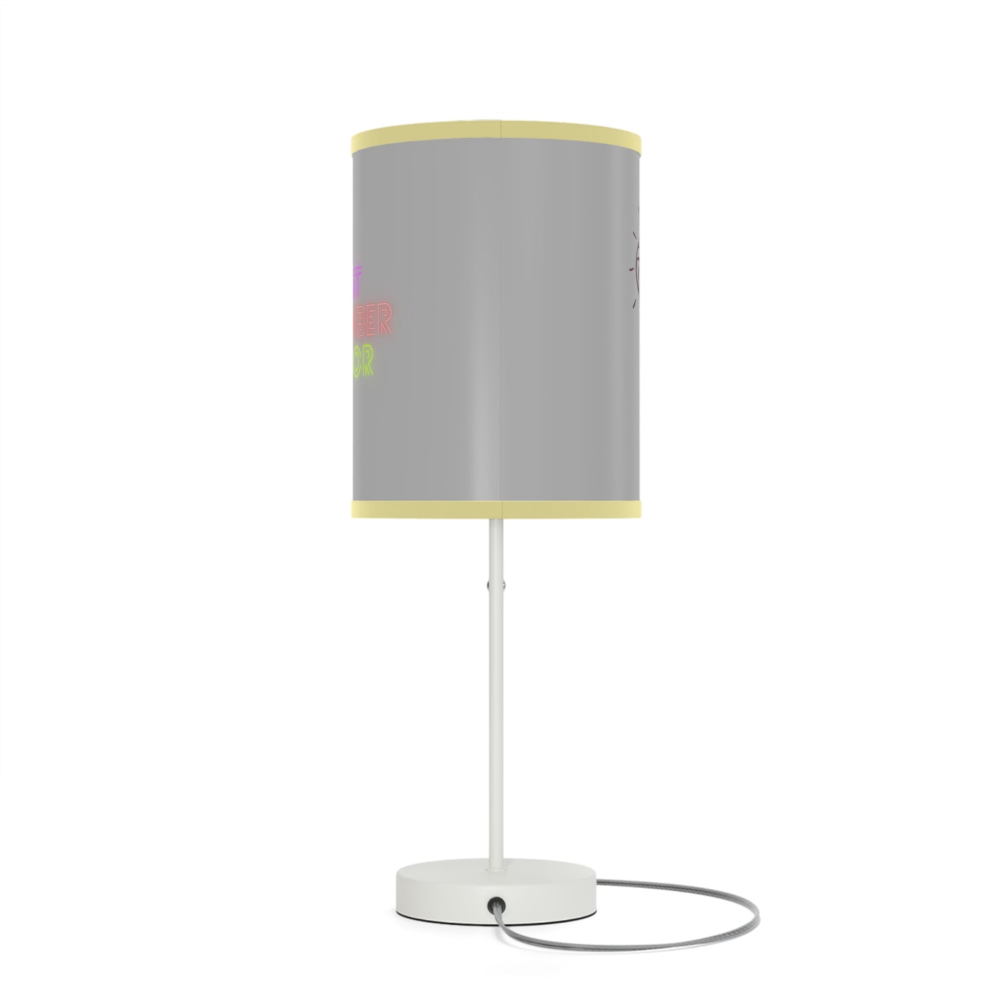 Lamp on a Stand, US|CA plug: Volleyball Lite Grey