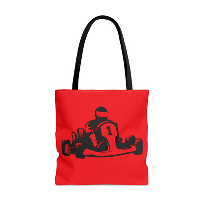 Tote Bag: Racing Red