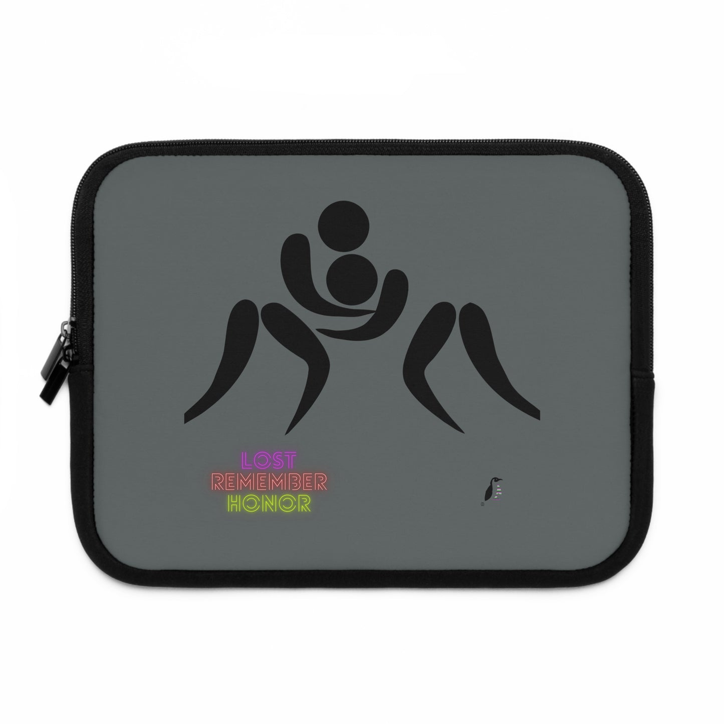 Laptop Sleeve: Wrestling Dark Grey