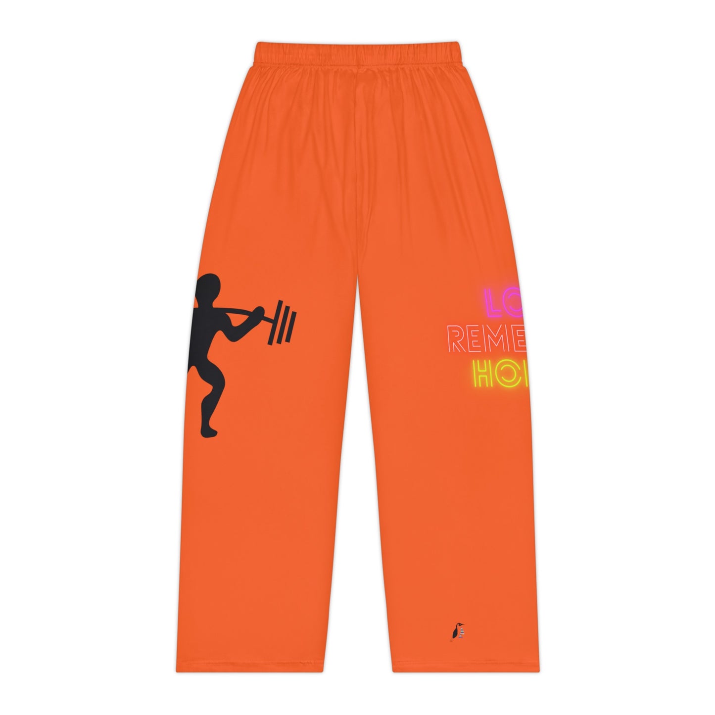 Women's Pajama Pants: Weightlifting Orange