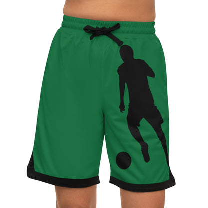 Basketball Rib Shorts: Soccer Dark Green