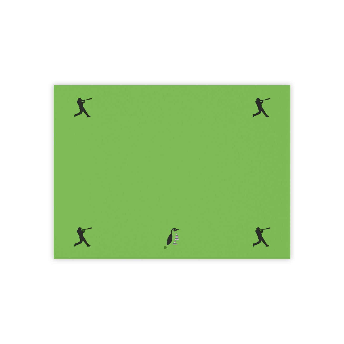 Post-it® Note Pads: Baseball Green