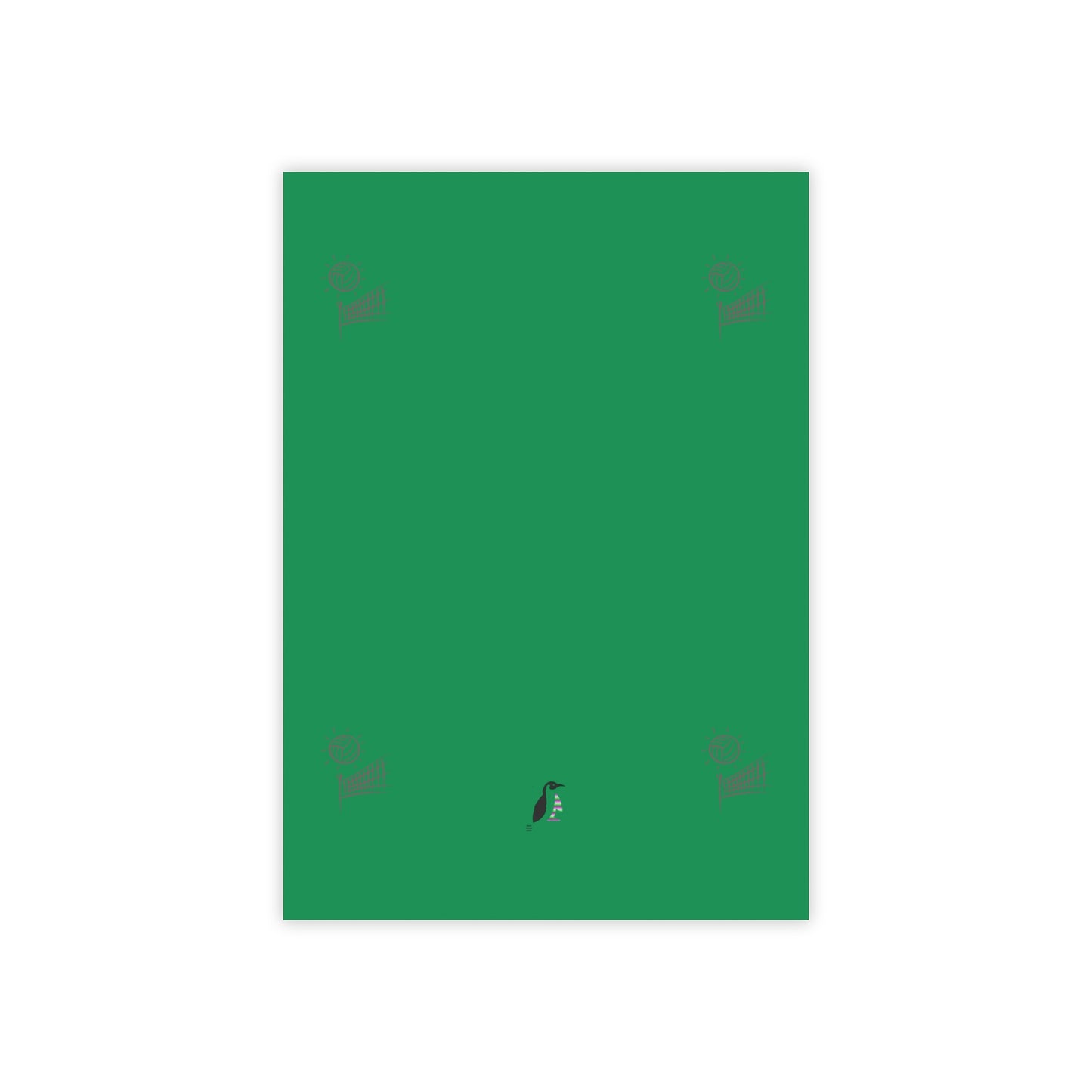 Post-it® Note Pads: Volleyball Dark Green