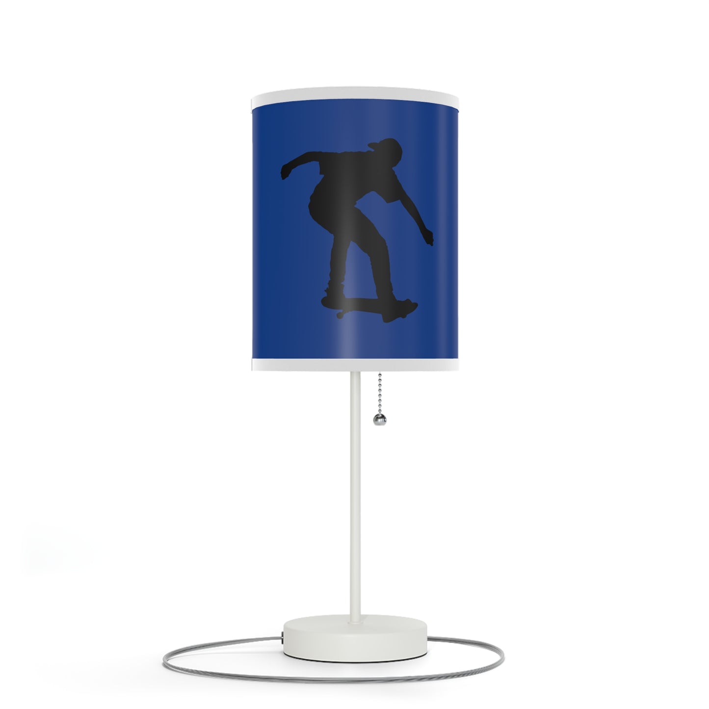 Lamp on a Stand, US|CA plug: Skateboarding Dark Blue