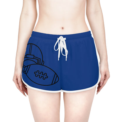 Women's Relaxed Shorts: Football Dark Blue