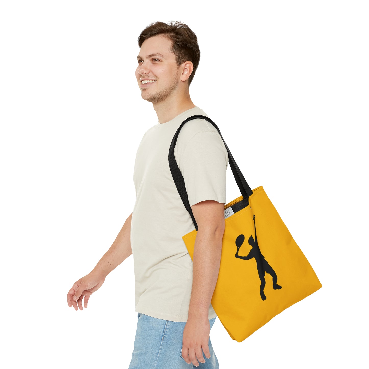 Tote Bag: Tennis Yellow