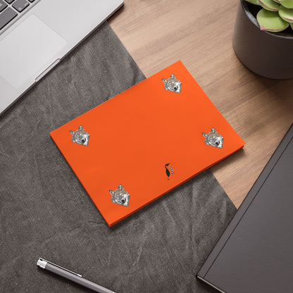 Post-it® Note Pads: Wolves Orange