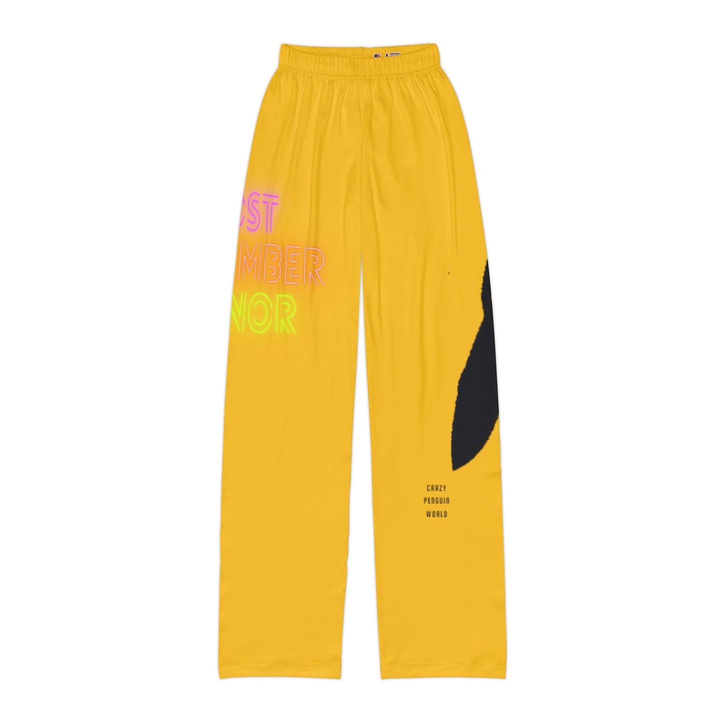 Kids Pajama Pants: Lost Remember Honor Yellow