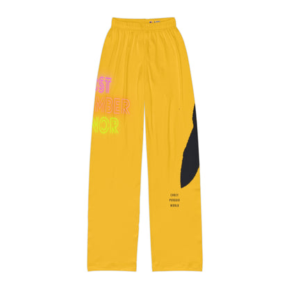 Kids Pajama Pants: Lost Remember Honor Yellow 