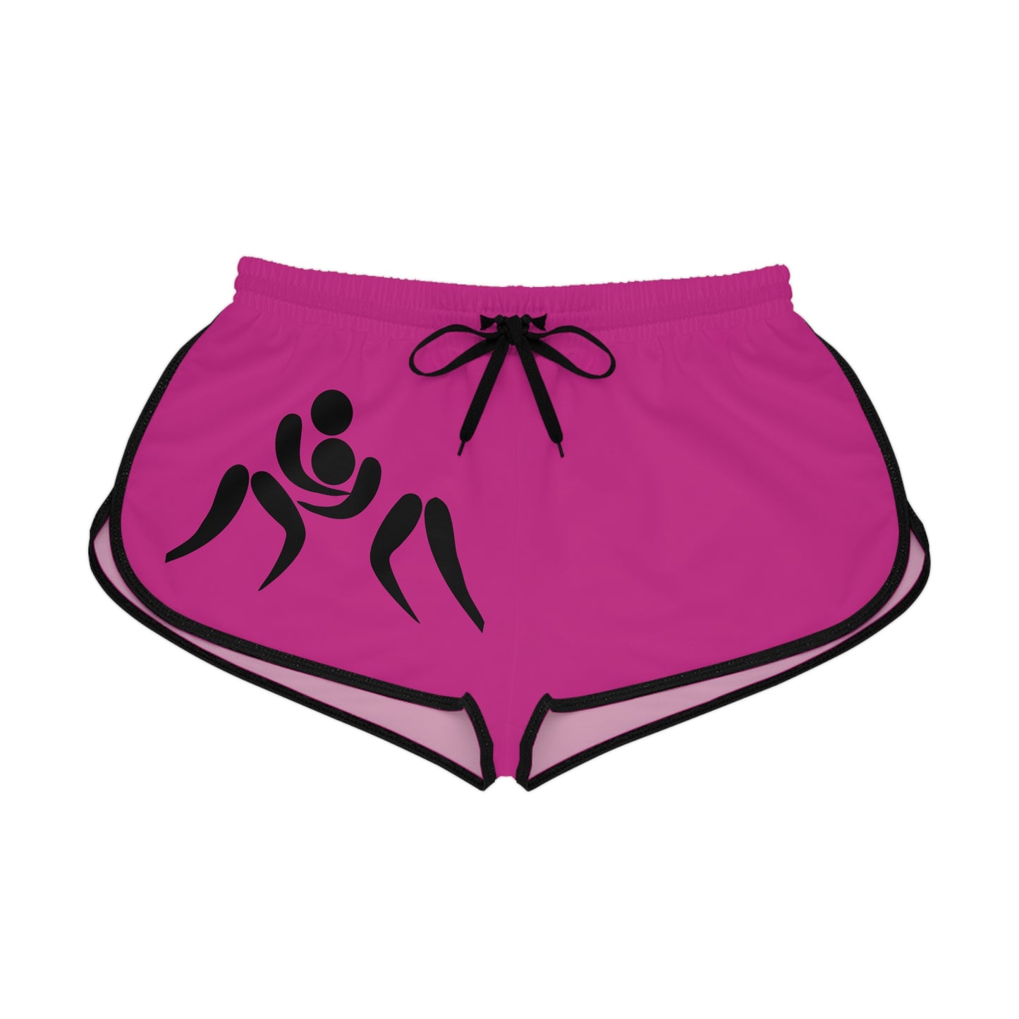 Women's Relaxed Shorts: Wrestling Pink