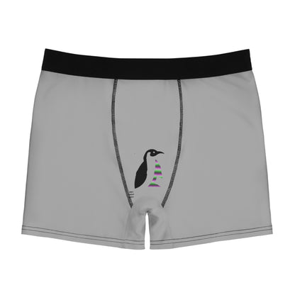 Men's Boxer Briefs: Wrestling Lite Grey