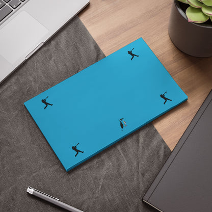 Post-it® Note Pads: Baseball Turquoise