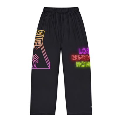 Women's Pajama Pants: Bowling Black