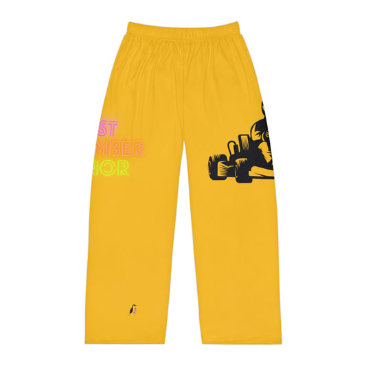 Men's Pajama Pants: Racing Yellow