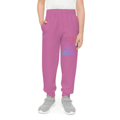 Youth Joggers: Gaming Lite Pink