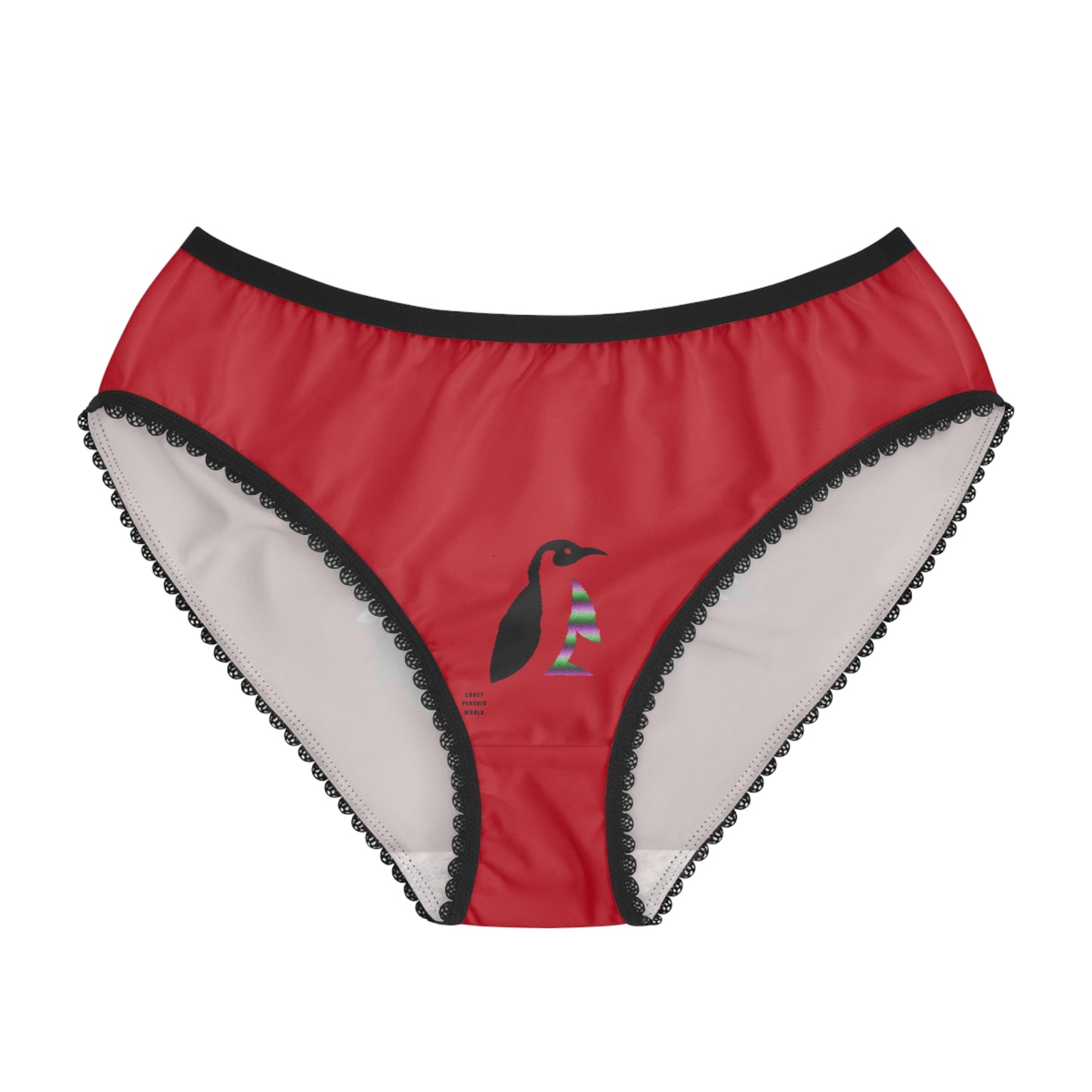 Women's Briefs: Wolves Dark Red